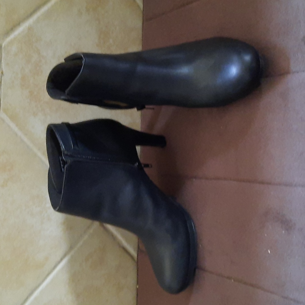 Clark's black ankle boots
